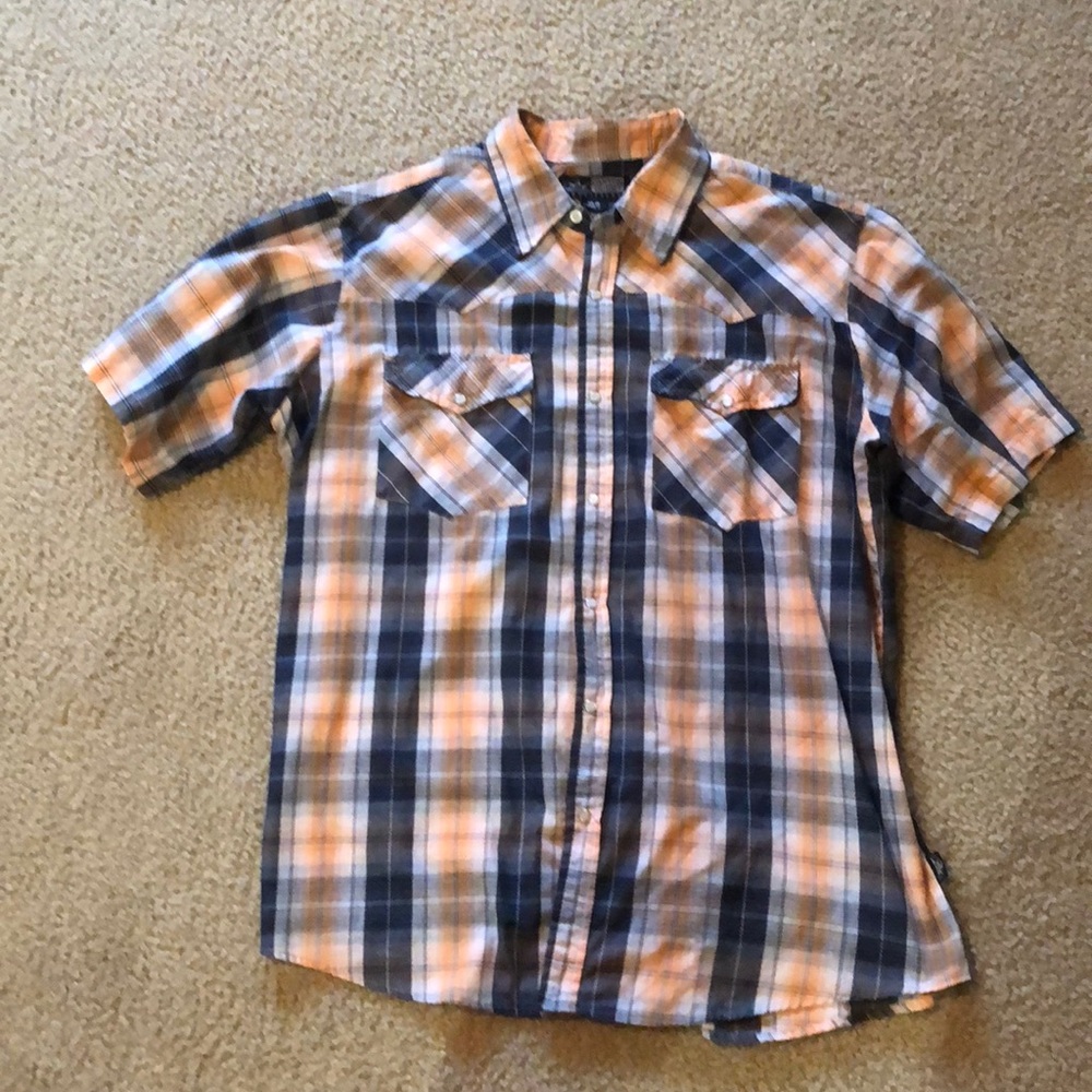 Men’s Short sleeve button up